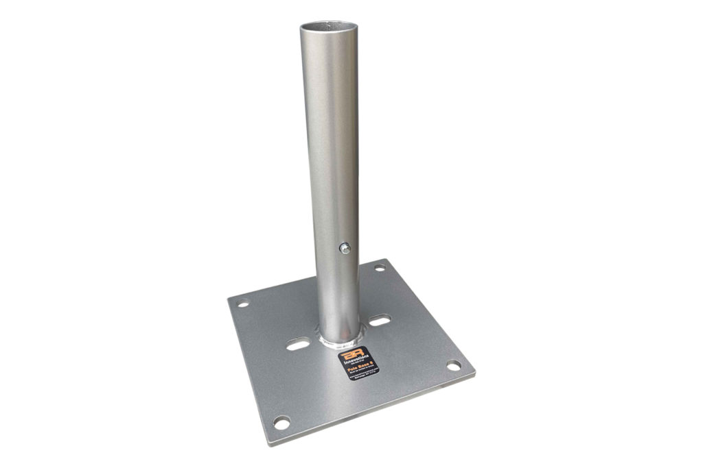 Pole Base 8 (Block Mount Only) - B&R Innovations